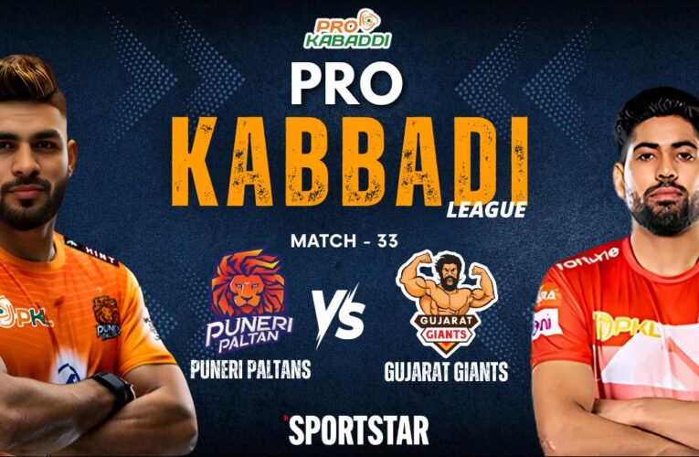 Pro Kabaddi League LIVE Updates, PKL 2024: Puneri Paltan faces Gujarat Giants at 8 PM; Bengaluru Bulls vs Tamil Thalaivas next