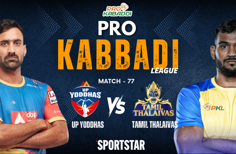 Pro Kabaddi League LIVE Score, PKL 2024: UP Yoddhas up against Tamil Thalaivas at 8; Dabang Delhi vs Patna Pirates later