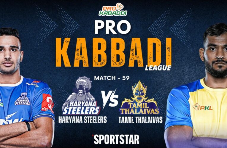 PKL 2024 Live Updates, Streaming: Haryana Steelers take on Tamil Thalaivas; Jaipur Pink Panthers vs Puneri Paltan next