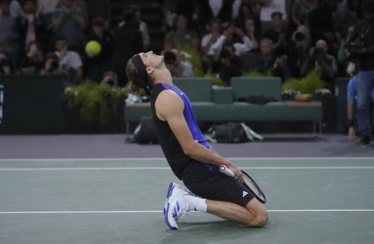 Zverev beats Humbert to win Paris Masters ATP title