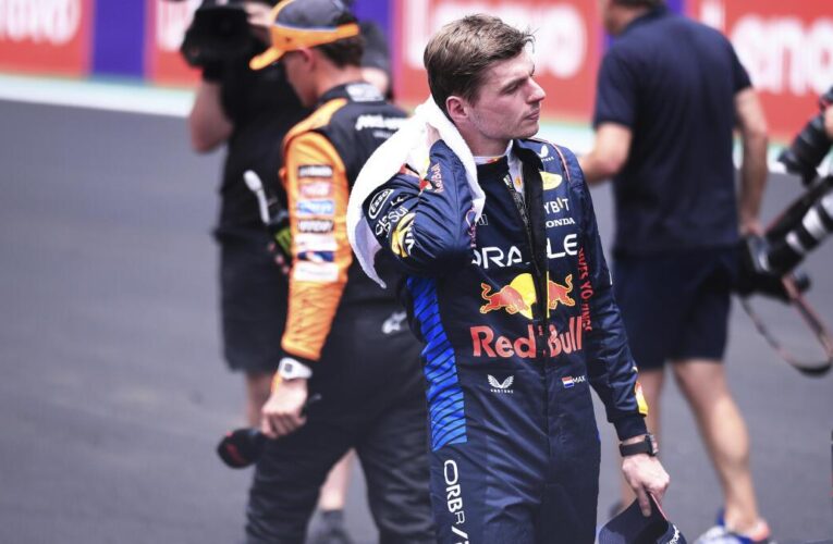 Verstappen demoted to fourth at Brazilian Grand Prix sprint race