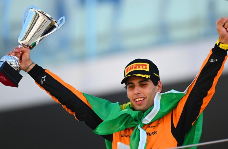 Bortoleto wins Formula Two championship ahead of Sauber F1 team move