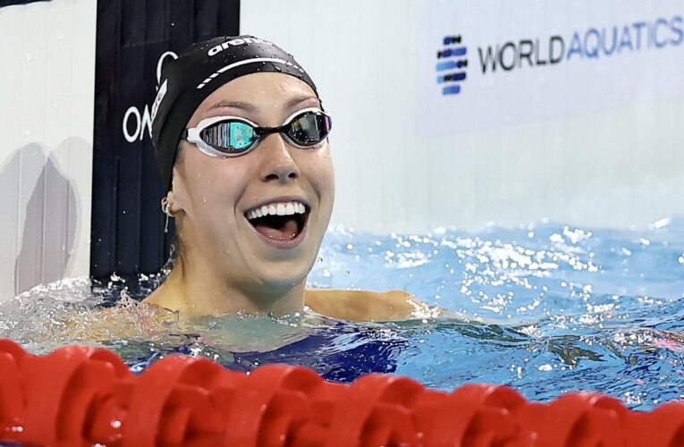 American swimmer Gretchen Walsh adds to her record collection at world short course championships