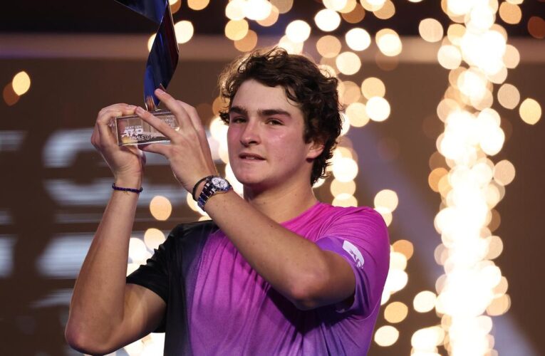 Next Gen ATP Finals: Fonseca beats Tien to become second youngest champion