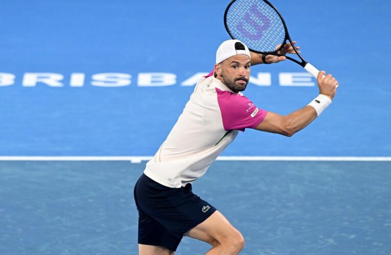 Brisbane International 2024: Defending champion Dimitrov beats Hanfmann to ease into second round