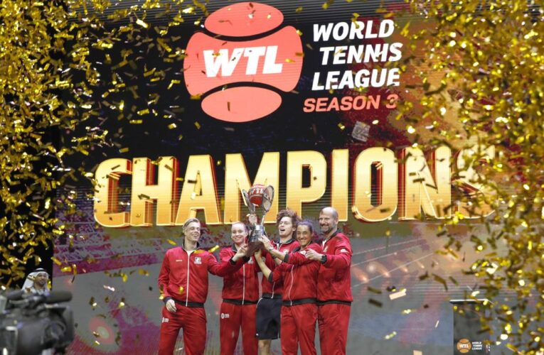 World Tennis League Season 3: Game Changers Falcons defeats TSL Hawks to win title