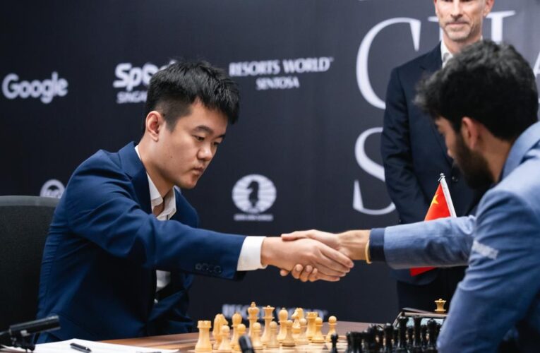 World Chess Championship 2024, Game 6: Nothing separates Gukesh, Ding Liren in round six as game ends in threefold repetition draw