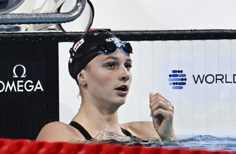 Olympic medallist Summer McIntosh wins second gold at world short course swimming championships