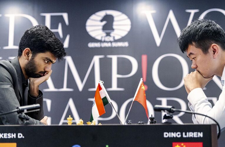 World Chess Championship 2024, Game 11: D Gukesh beats Ding Liren to take lead in final