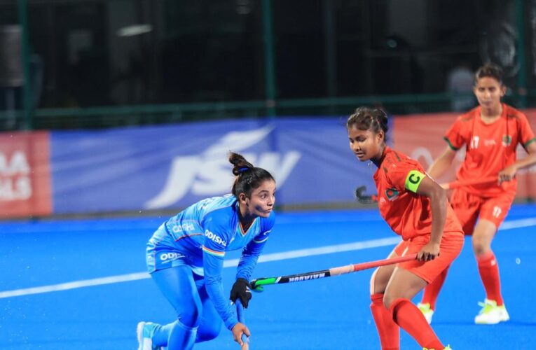 Women’s Junior Asia Cup 2024: India defeats Bangladesh 13-1 in opener