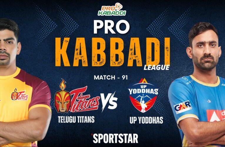 Pro Kabaddi League LIVE Score, PKL 2024: Telugu Titans faces UP Yoddhas at 8 PM; Haryana Steelers vs Bengal Warriorz