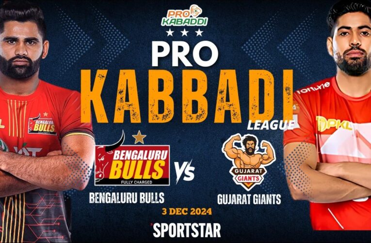 Pro Kabaddi League LIVE Score, PKL 2024: Bengaluru Bulls vs Gujarat Giants to start Pune leg; U Mumba faces Puneri Paltan next