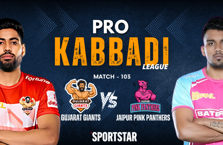 Pro Kabaddi League LIVE Score PKL 2024: Gujarat Giants takes on Jaipur Pink Panthers; Bengal Warriorz vs Bengaluru Bulls in action at 9pm