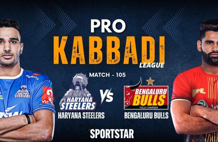 Pro Kabaddi League LIVE score, PKL 2024: Haryana Steelers eyes knockouts berth against Bengaluru Bulls; U Mumba vs Tamil Thalaivas later