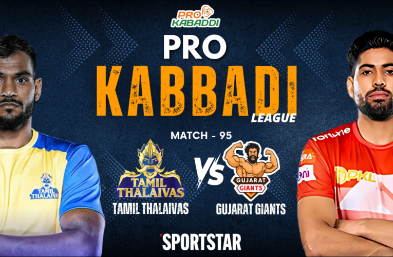 Pro Kabaddi League LIVE Score, PKL 2024: Tamil Thalaivas takes on Gujarat Giants; Haryana Steelers will look to return to winning ways vs Patna Pirates