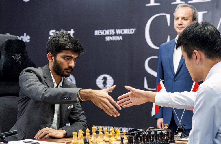 World Chess Championship 2024, Round 14 Interactive Board: Gukesh beats Ding Liren to become world champion