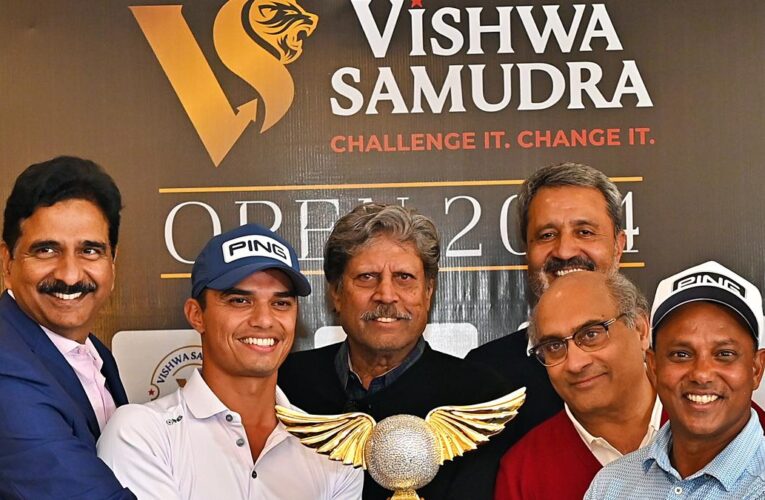 Kapil Dev vows to strengthen Indian golf during presentation of Vishwa Samudra Open championship