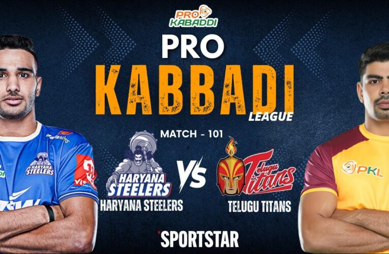 Pro Kabaddi League LIVE Score PKL 2024: Starting 7s out as Haryana Steelers will look to exact revenge on Telugu Titans; Puneri Paltan vs Dabang Delhi at 9pm