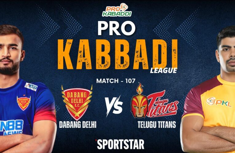 Pro Kabaddi League LIVE Score PKL 2024 Updates: Dabang Delhi takes on Telugu Titans at 8PM, UP Yoddhas vs Bengal Warriors later