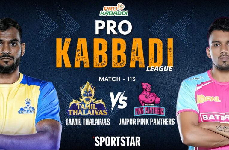 Pro Kabaddi League LIVE Score PKL 2024: Tamil Thalaivas vs Jaipur Pink Panthers at 8pm; U Mumba to take on UP Yoddhas