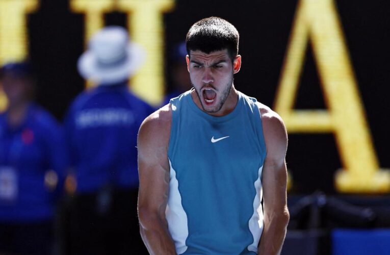 Australian Open 2025: Alcaraz slaps down Borges to reach fourth round