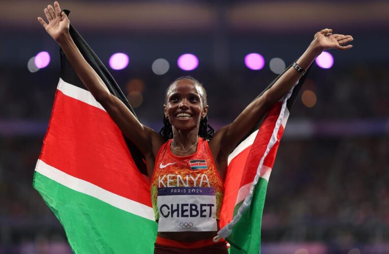 Kenya’s Chebet smashes own world record in women’s 5km, becomes first woman to breach 14-minute mark