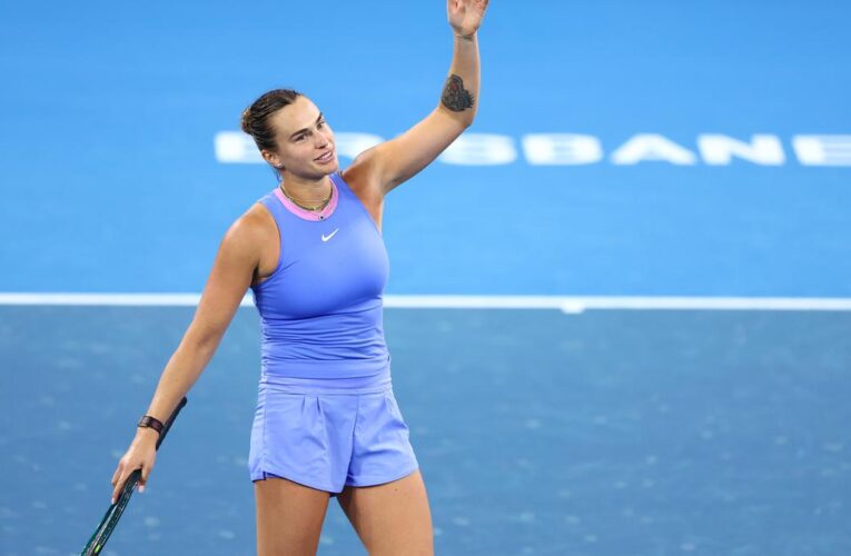 Brisbane International: Sabalenka beats Kudermetova to win title and prep for Australian Open in style