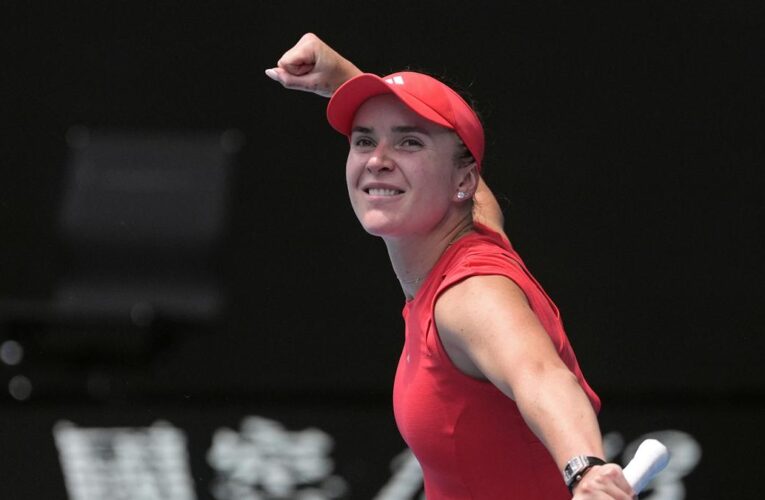 Australian Open 2025: Elina Svitolina rallies from sloppy start to reach last eight in Melbourne