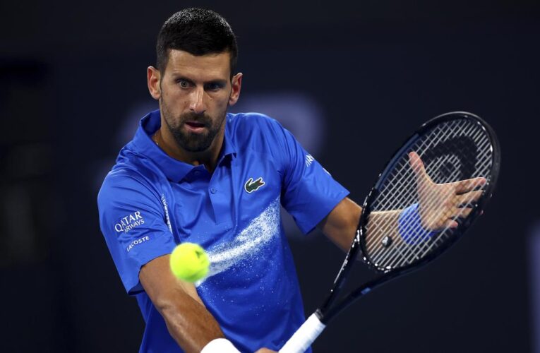 Djokovic eases into Brisbane International quarterfinals with 20th career win over Monfils