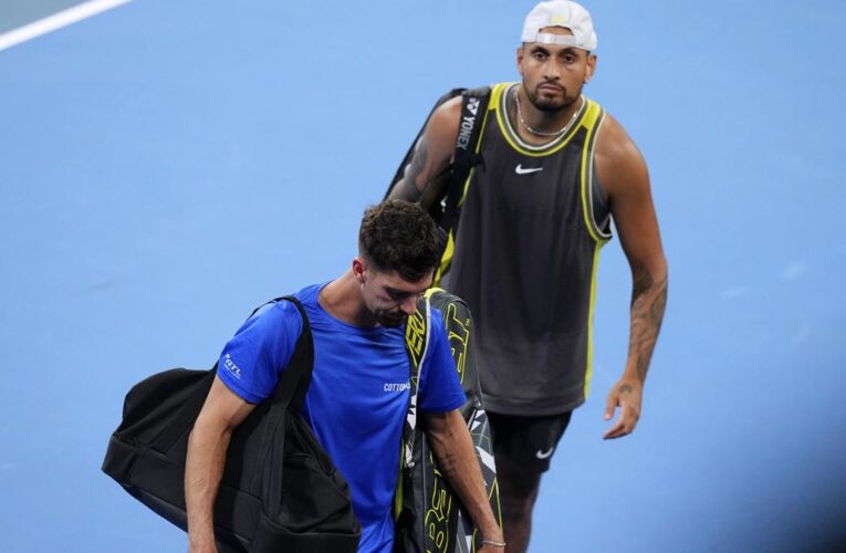 Australian Open 2025: Nick Kyrgios and Thanasi Kokkinakis retire from their doubles match