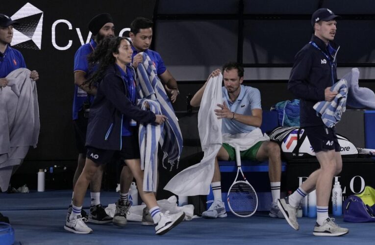Medvedev fined $76,000 for Australian Open antics