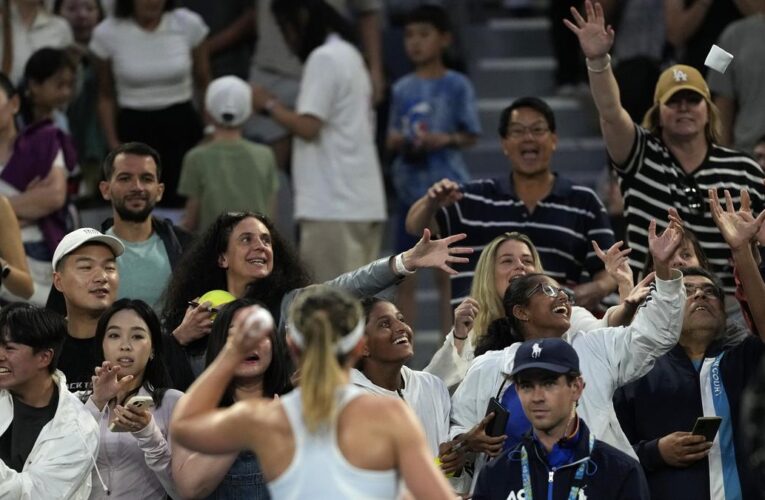 Australian Open 2025: ’Party Court’ gets so loud a match is moved to a different arena