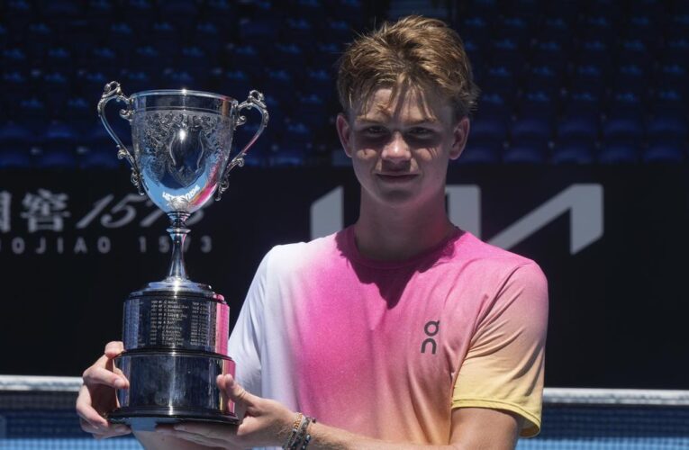 Australian Open 2025: Junior boys champion Bernet takes inspiration from countrymen Federer and Wawrinka
