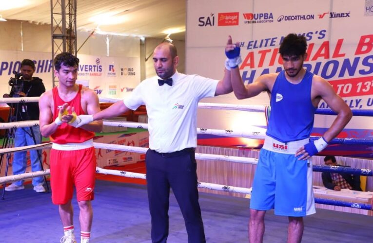 Abhinash Jamwal stuns reigning champion Shiva Thapa in semifinals of 8th Elite Men’s National Boxing Championship