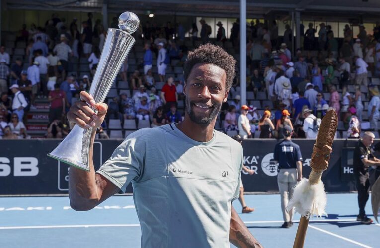 Gael Monfils breaks Federer’s record, becomes oldest player to win an ATP Tour singles title