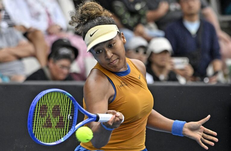 Auckland Open: Rain break helps Osaka overcome nerves to reach quarters