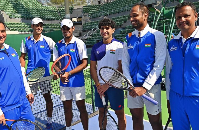 Indian Davis Cup team prepares for World Group I play-off tie against Togo