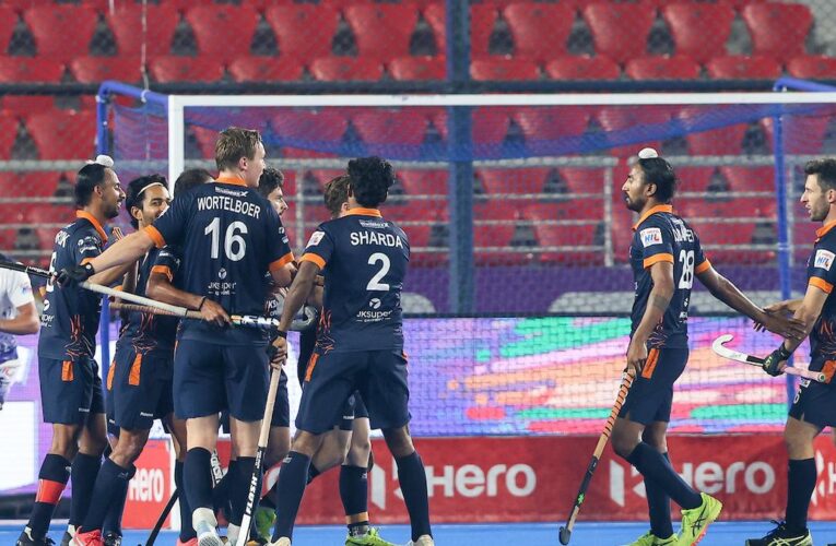 Hockey India League 2024-25: UP Rudras moves to top spot after 2-0 win over Team Gonasika