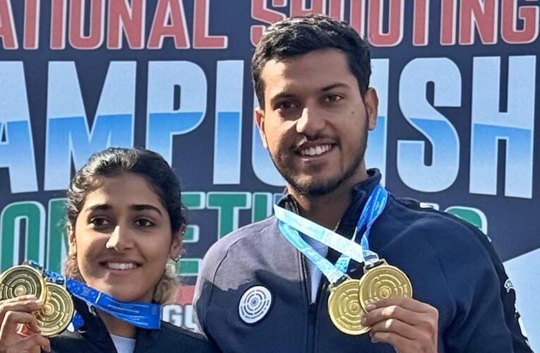 National Shotgun Championship: Shardul Vihan, Sabeera Haris shine with double gold in mixed trap