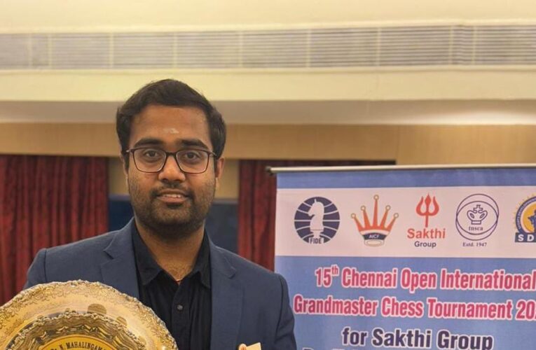 Pa. Iniyan aims for consistency after Chennai Open title win