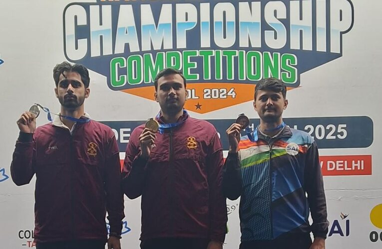 National Shooting Championship: Varun Tomar clinches double in men’s air pistol