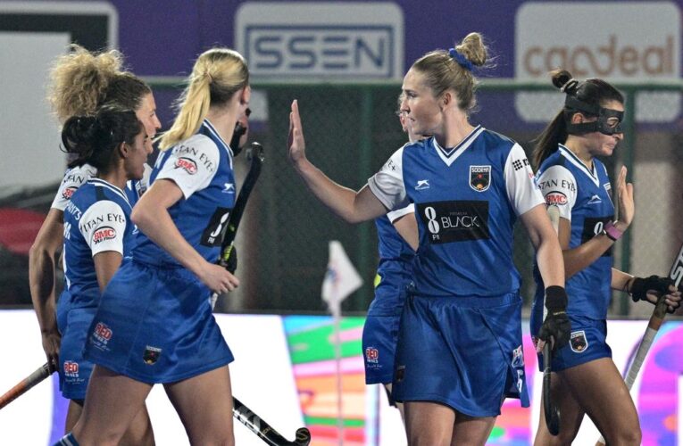 Englebert hat-trick catapults Soorma Hockey Club into Women’s HIL final with over Bengal Tigers