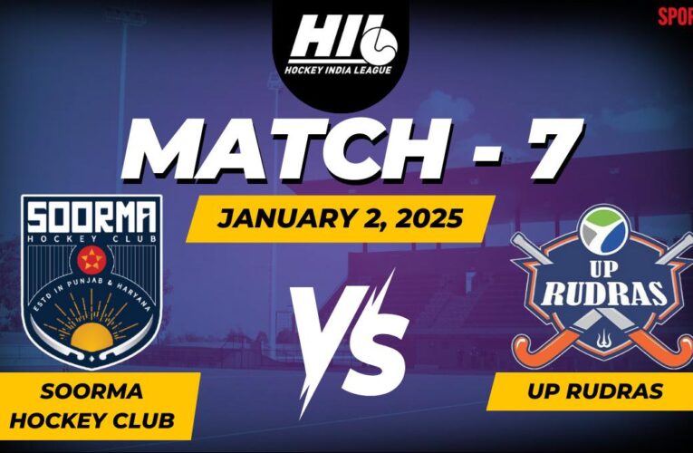 Soorma Hockey Club vs UP Rudras LIVE Score, HIL 2024-25: JSHC vs UPRU in action – match updates