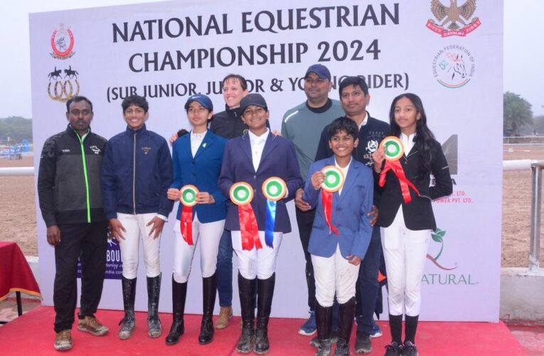 Indian sports wrap, January 6: Chennai rider wins silver at Junior National Equestrian Championships