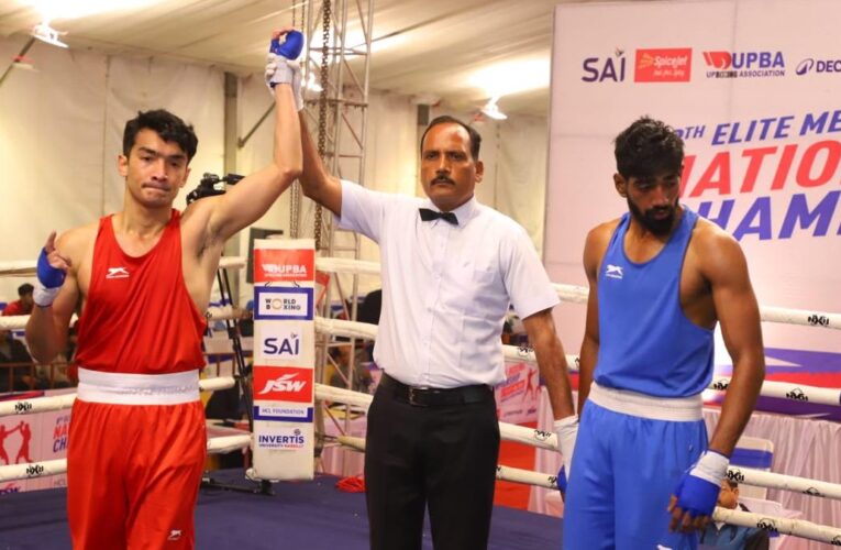 Shiva Thapa, Sachin Siwach Shine on Day 2 of the 8th Elite Men’s National Boxing Championship  