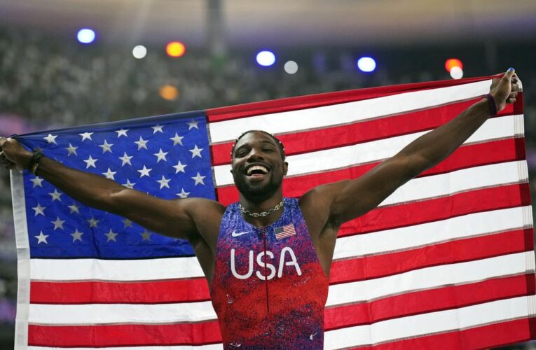 Olympic 100m champion Lyles launches season with 6.62sec in 60m victory