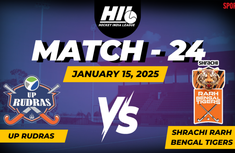 UP Rudras vs Bengal Tigers LIVE Score, Hockey India League 2024-25: Hardik’s Rudras takes on Abhishek’s Tigers