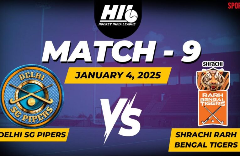 Delhi SG Pipers vs Shrachi Rarh Bengal Tigers LIVE updates, HIL 2024-25: Score, Squads, DSGP v SRBT, Match starts at 6 PM IST