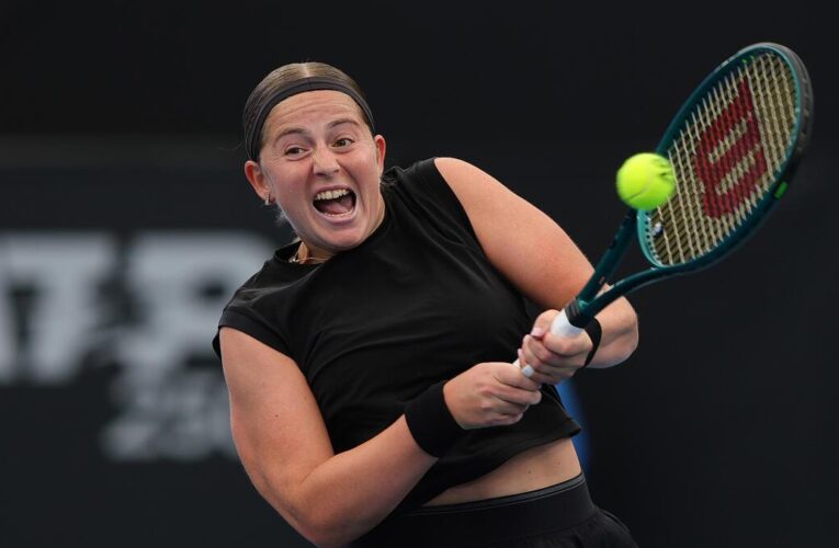 Adelaide International: Ostapenko begins title defence with win over Frech