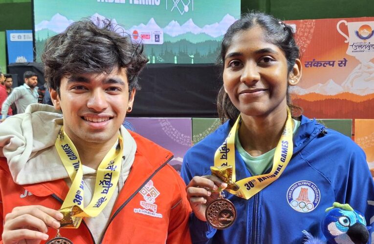 National Games 2025: Jash Modi beats top seed Sathiyan to clinch men’s singles gold; Selena wins women’s singles title in table tennis
